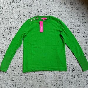 Brand New Lilly Pulitzer Bright Green Sweater - New with Tags